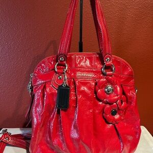 Coach Poppy Ltd Ed Valentine Patent Leather